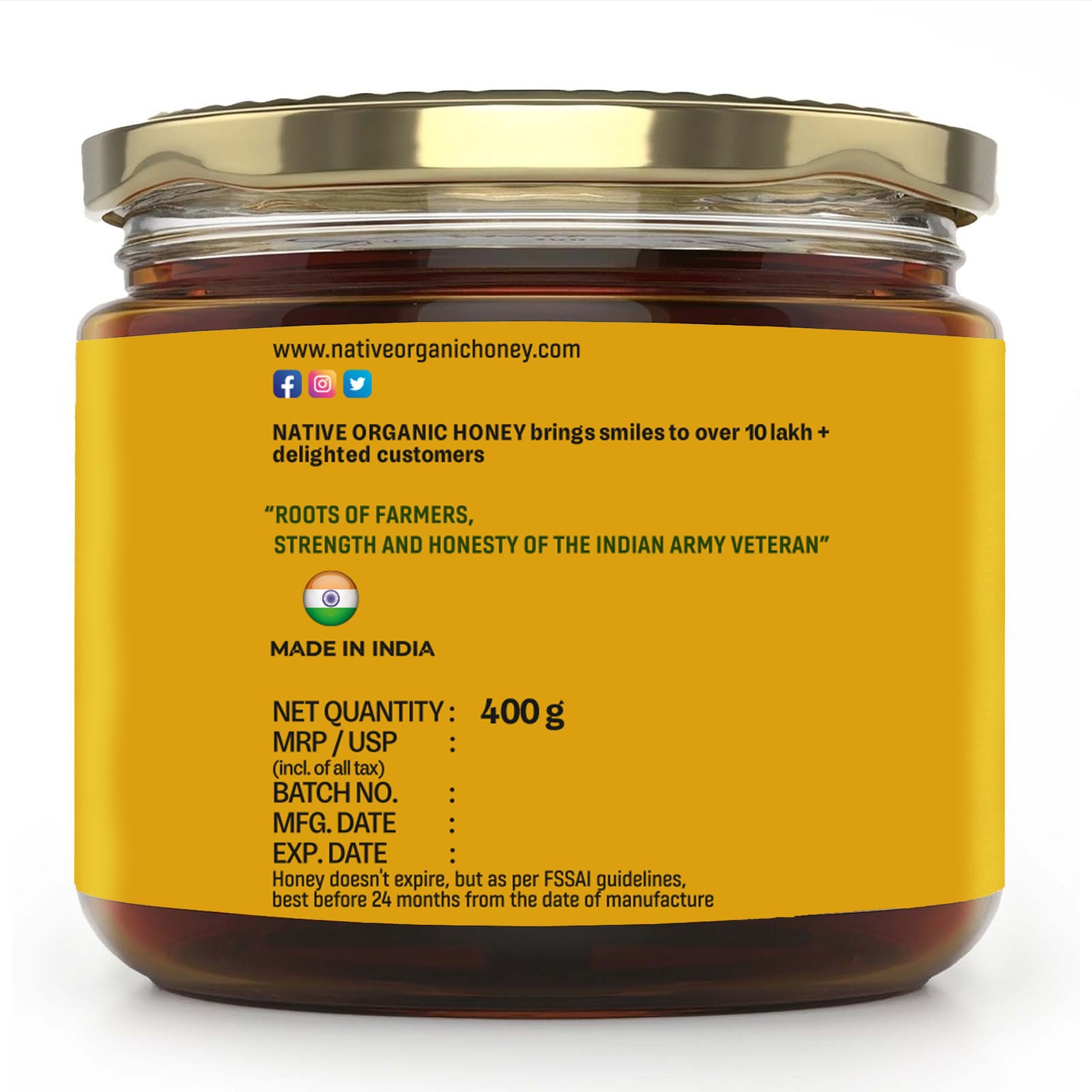 Certified Pure Honey